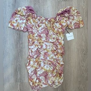 Painted‎ Threads Dress|Yellow/Pink/WhiteNWT|Sz L